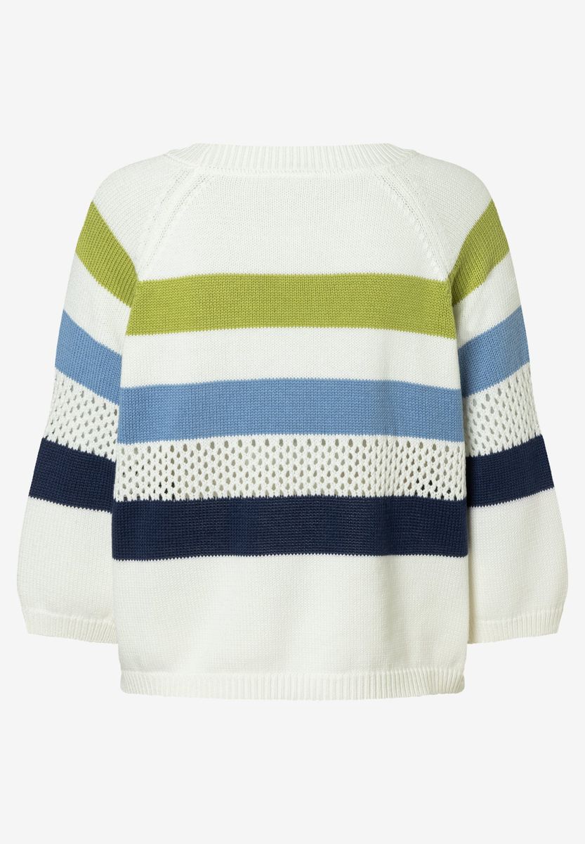 gestreifter Sommer-Pullover