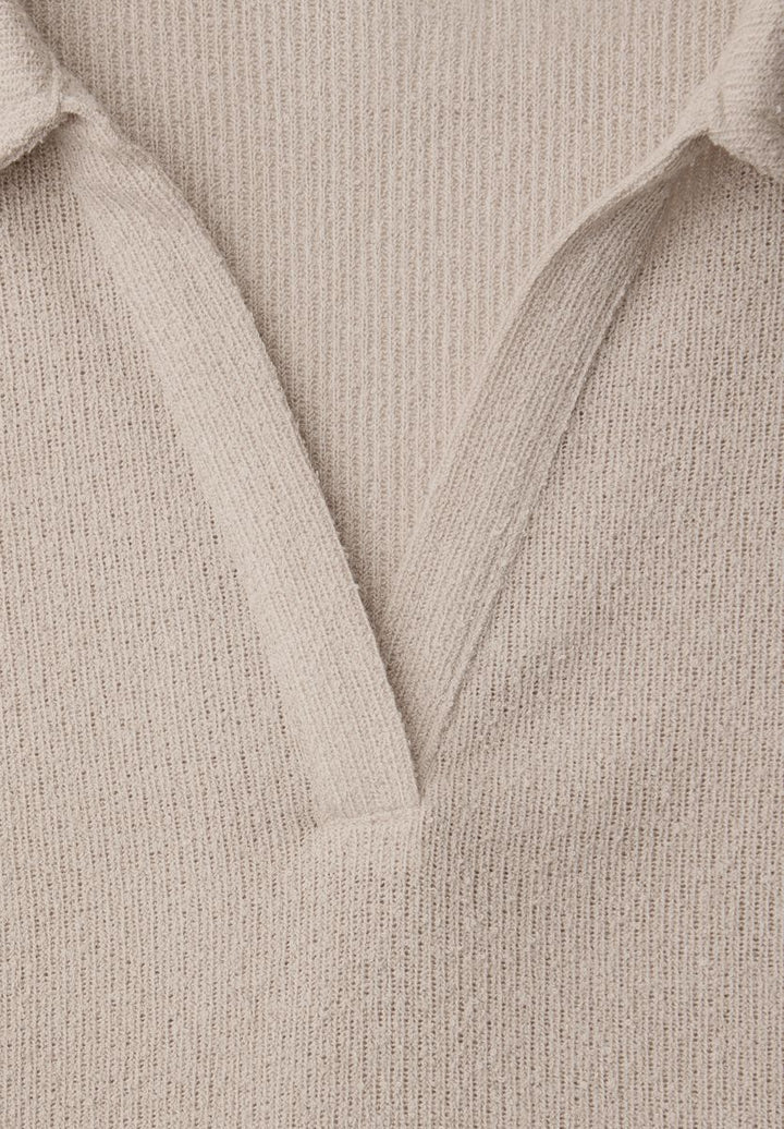 Kurzarm Poloshirt in Unifarbe