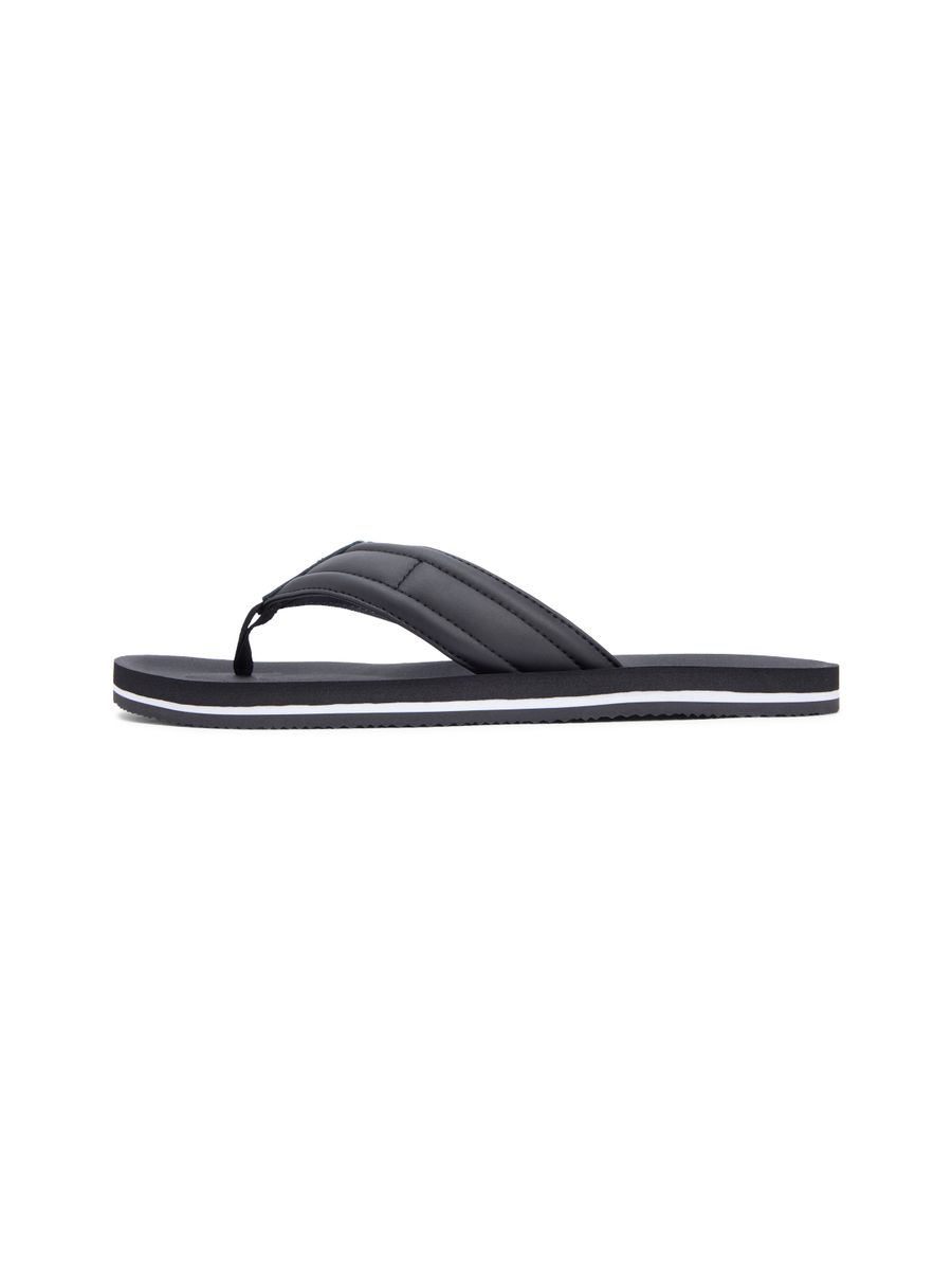 Flag Padded Strap Flip-Flops