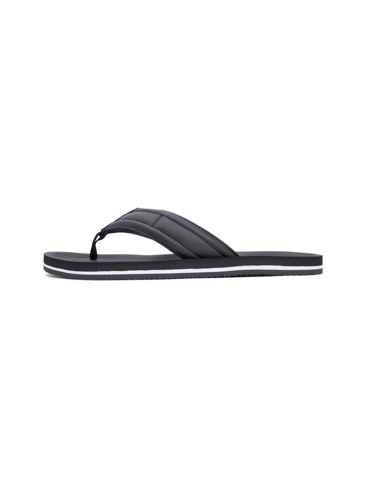 Flag Padded Strap Flip-Flops