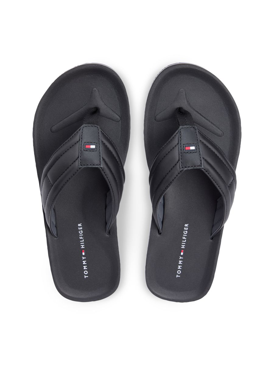 Flag Padded Strap Flip-Flops