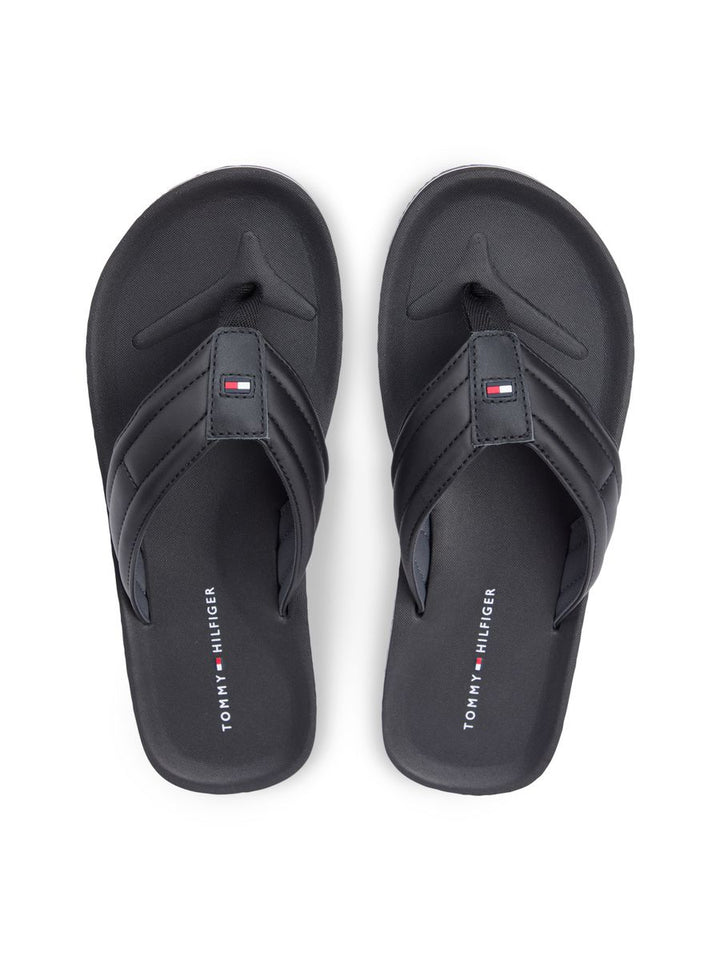 Flag Padded Strap Flip-Flops
