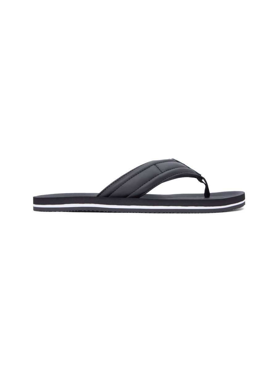 Flag Padded Strap Flip-Flops