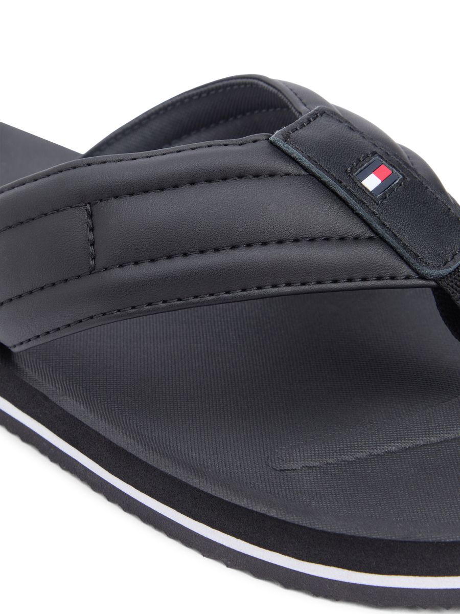 Flag Padded Strap Flip-Flops