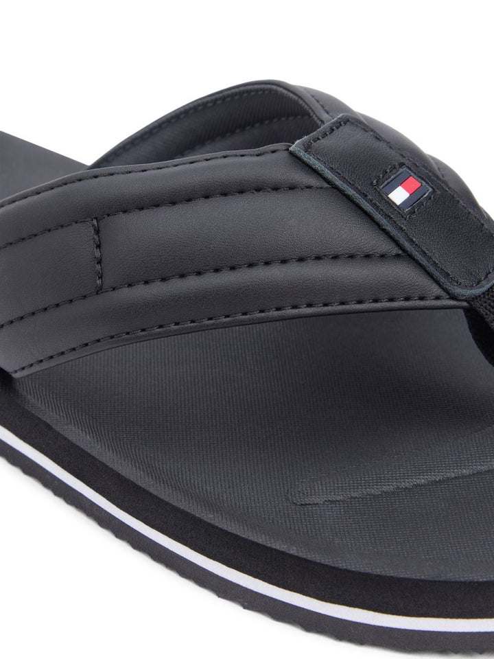 Flag Padded Strap Flip-Flops