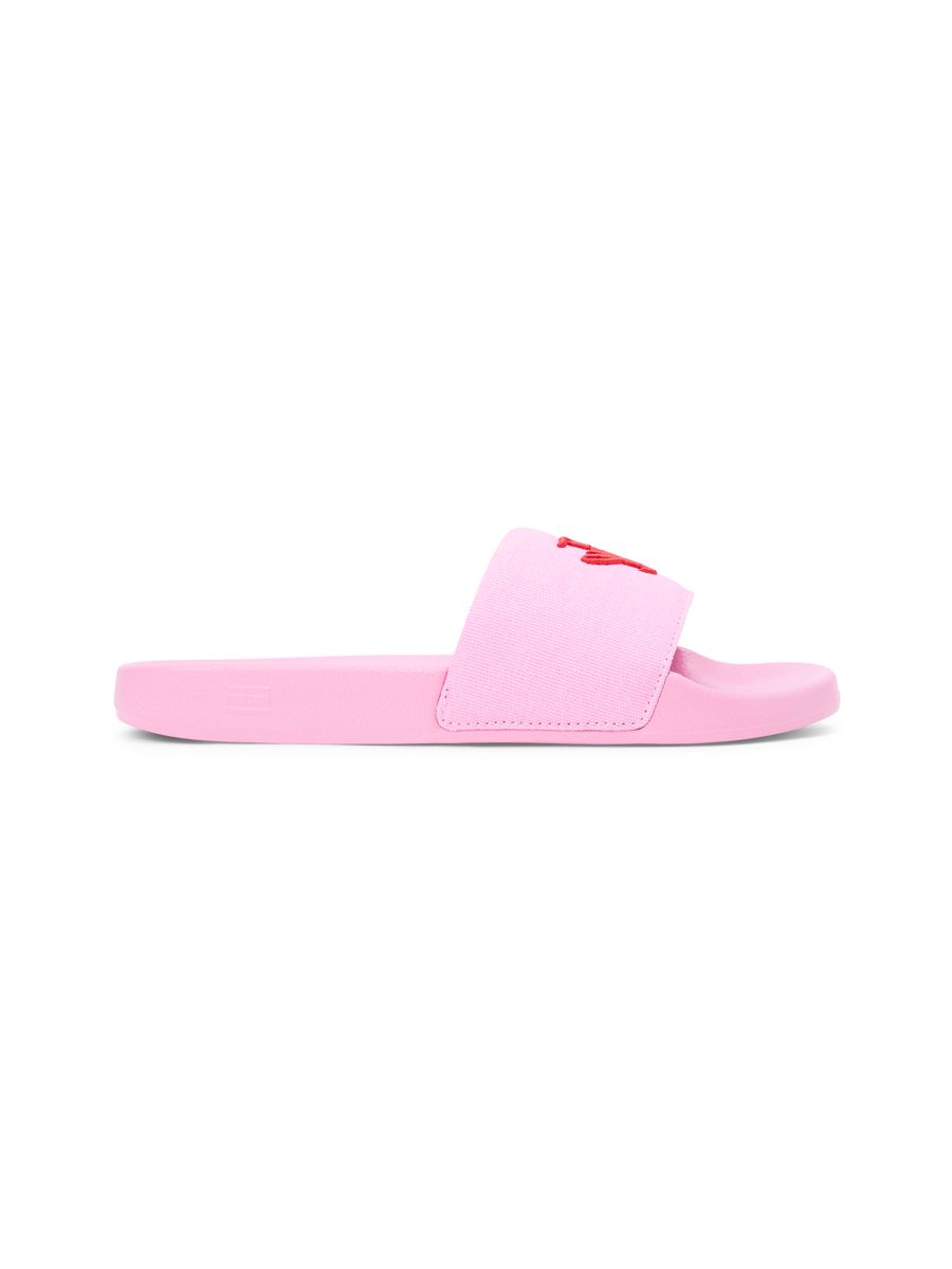 Logo Embroidery Canvas Pool Slides