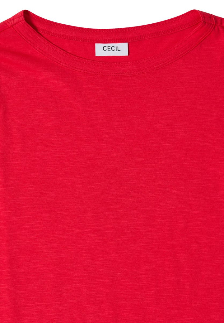 Kurzarm T-Shirt aus reiner Baumwolle