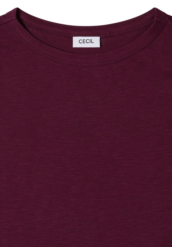 Kurzarm T-Shirt aus reiner Baumwolle