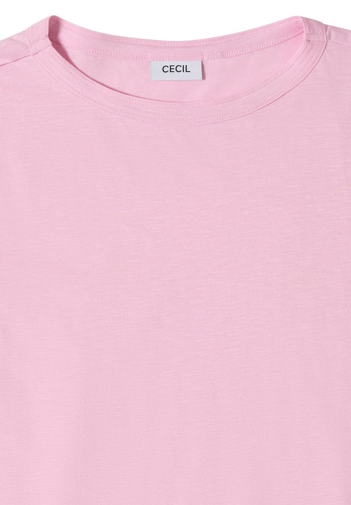 Kurzarm T-Shirt aus reiner Baumwolle