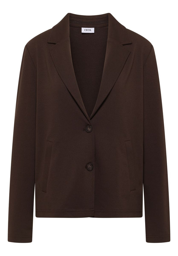 Basic Blazer mit Reverskragen