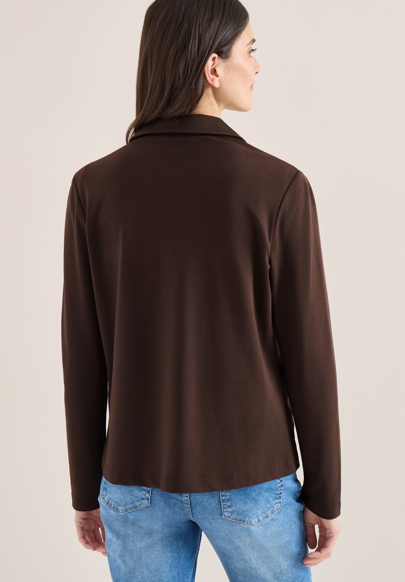 Basic Blazer mit Reverskragen