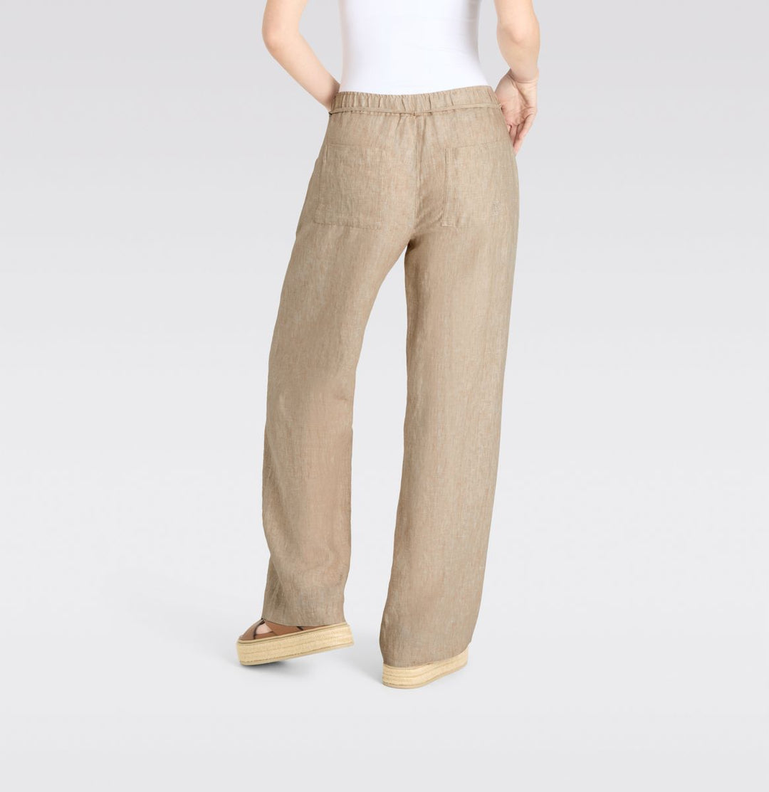 MAC JEANS - CHIARA BELT, Pure linen