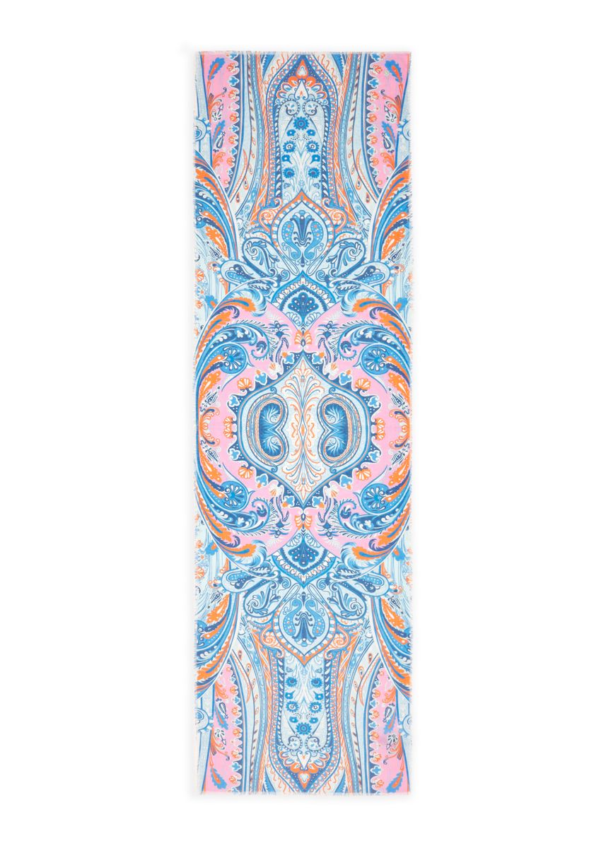 Schal aus Baumwolle  mit Paisley-Muster