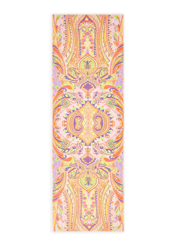 Schal aus Baumwolle  mit Paisley-Muster