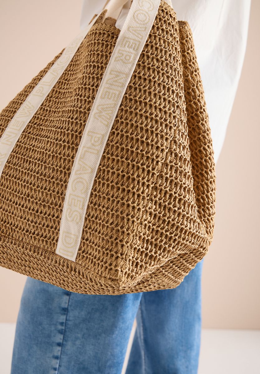 Tasche im Crochet-Look