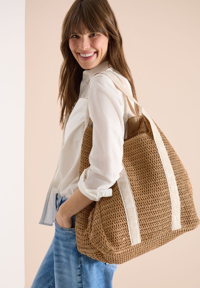 Tasche im Crochet-Look