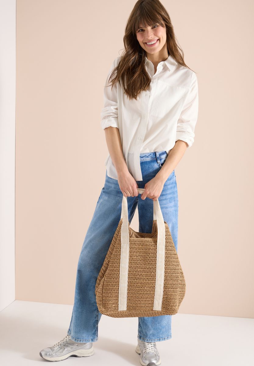 Tasche im Crochet-Look