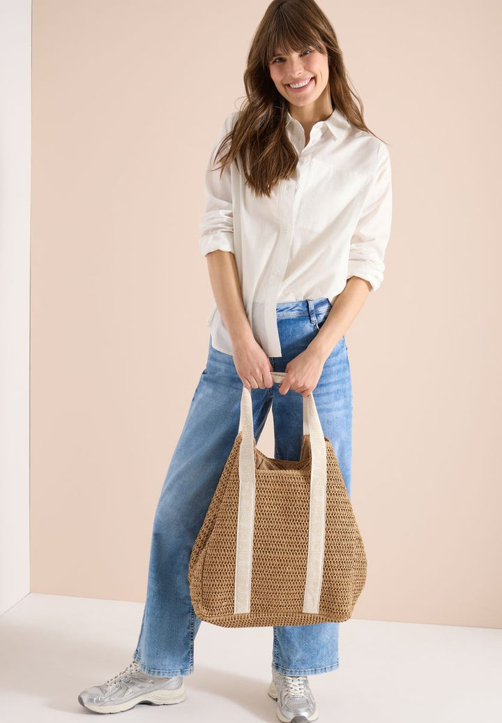 Tasche im Crochet-Look