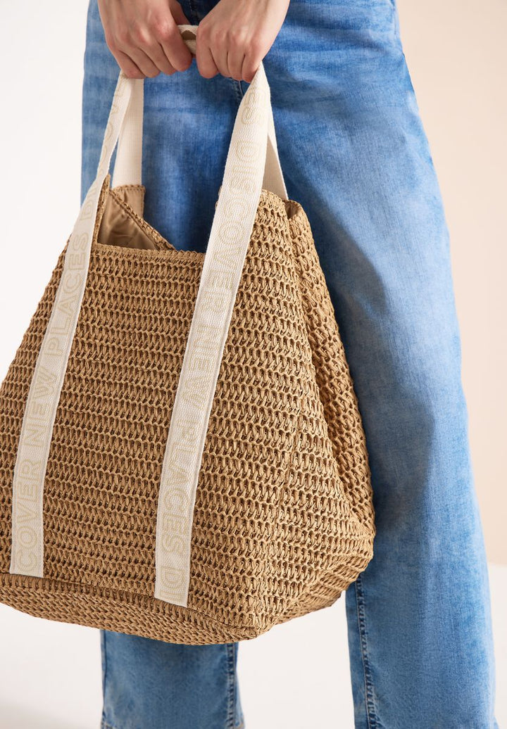 Tasche im Crochet-Look