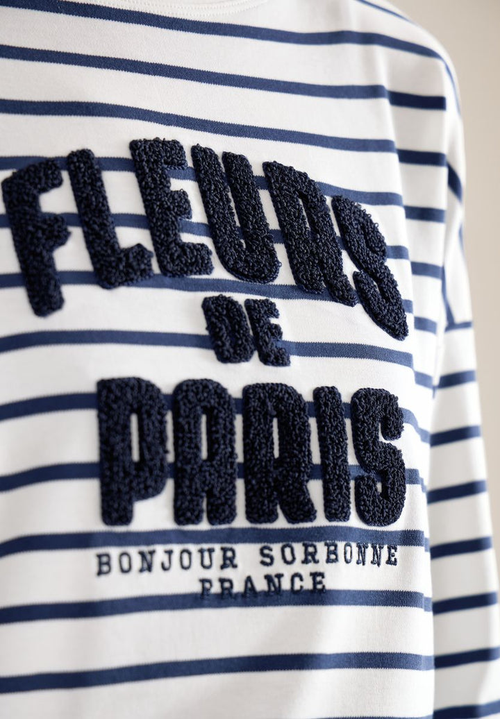 3/4-Arm Shirt mit Wording Artwork