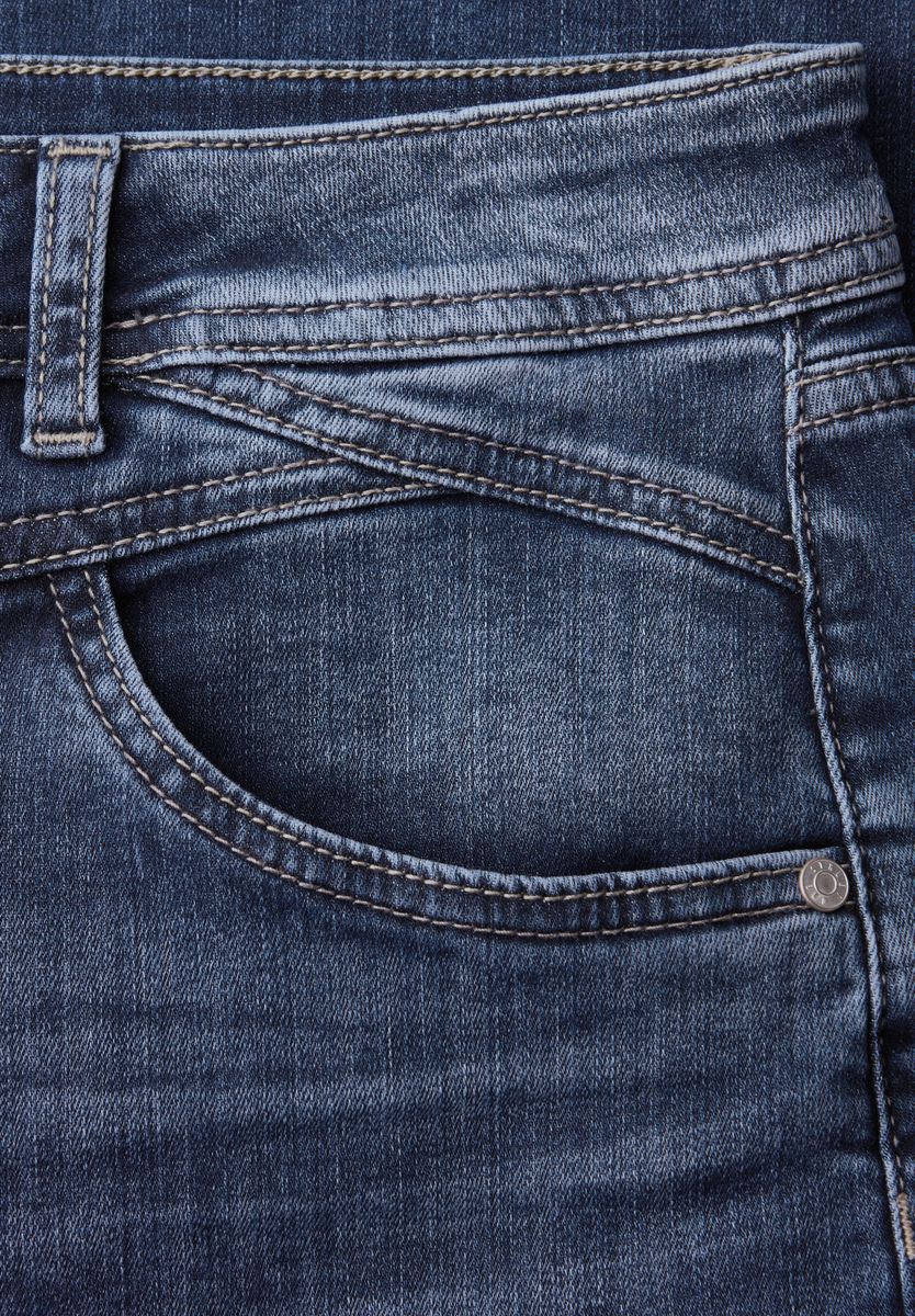 High Waist Wide Leg Jeans im Loose Fit
