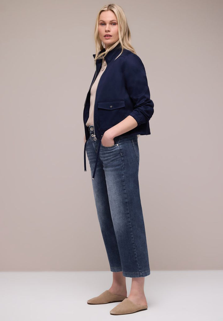 High Waist Wide Leg Jeans im Loose Fit