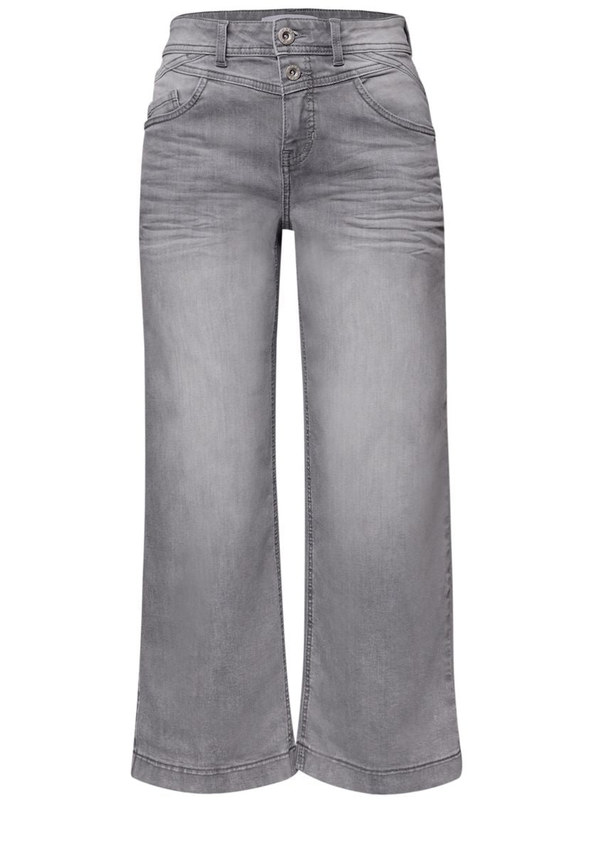 High Waist Wide Leg Jeans im Loose Fit