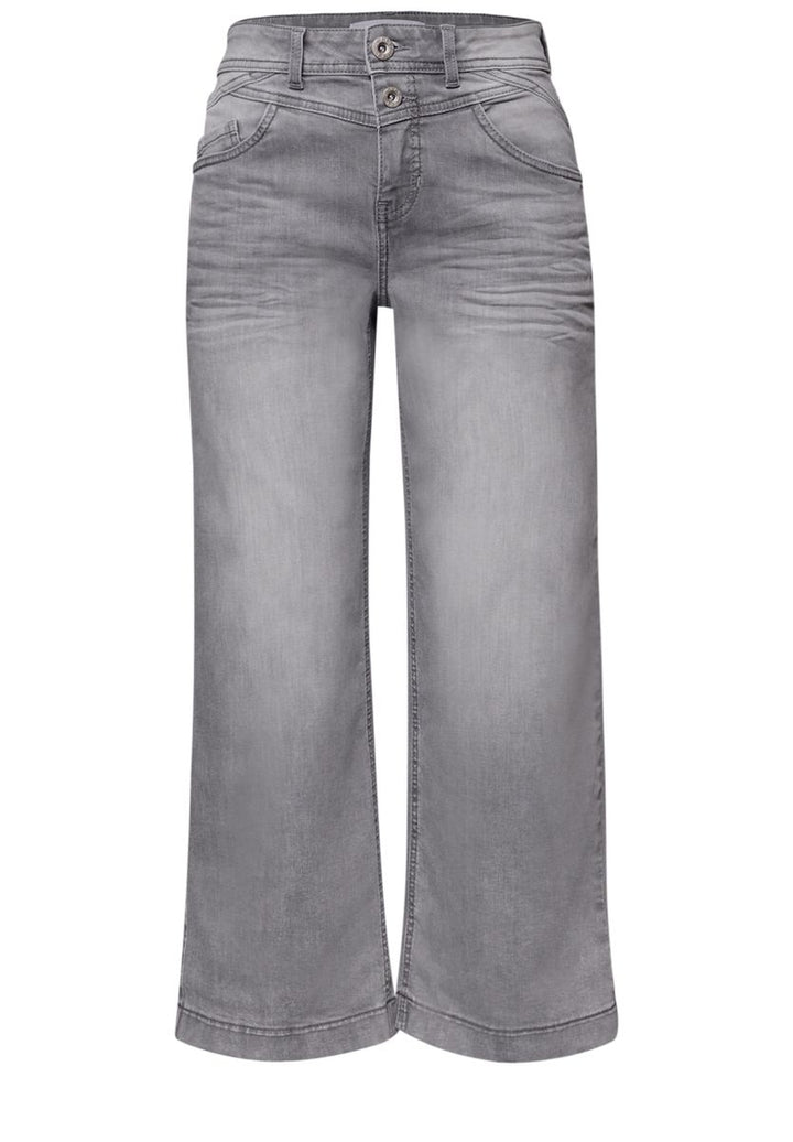 High Waist Wide Leg Jeans im Loose Fit