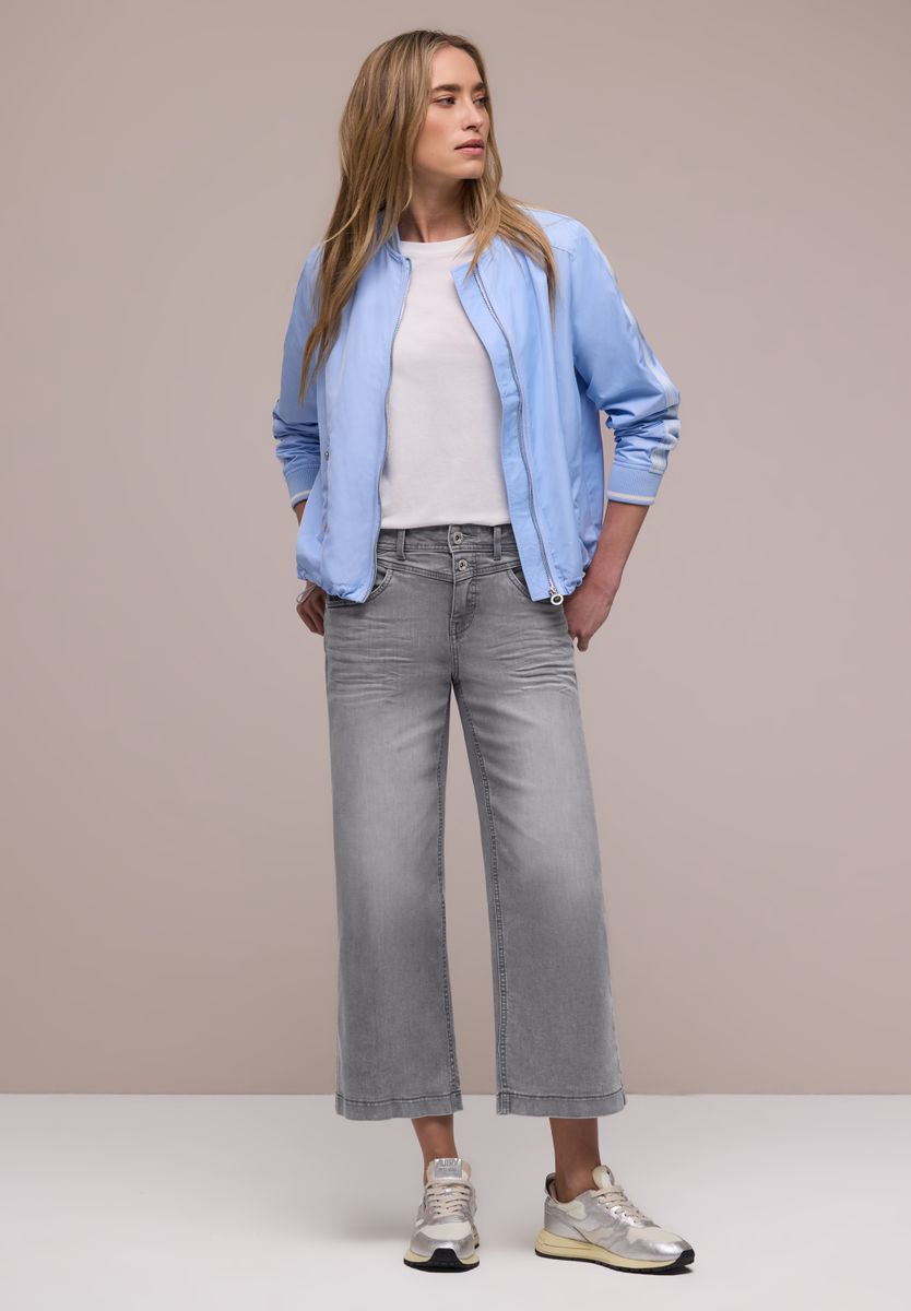 High Waist Wide Leg Jeans im Loose Fit
