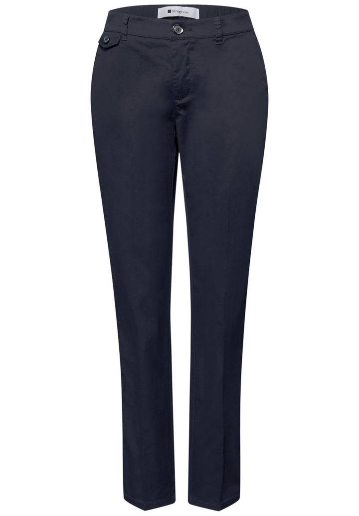 Chino im Casual Fit in softer Qualität