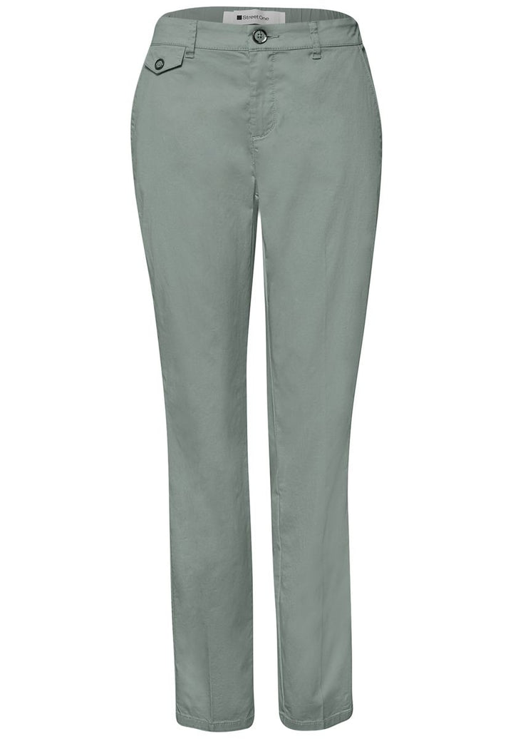 Chino im Casual Fit in softer Qualität