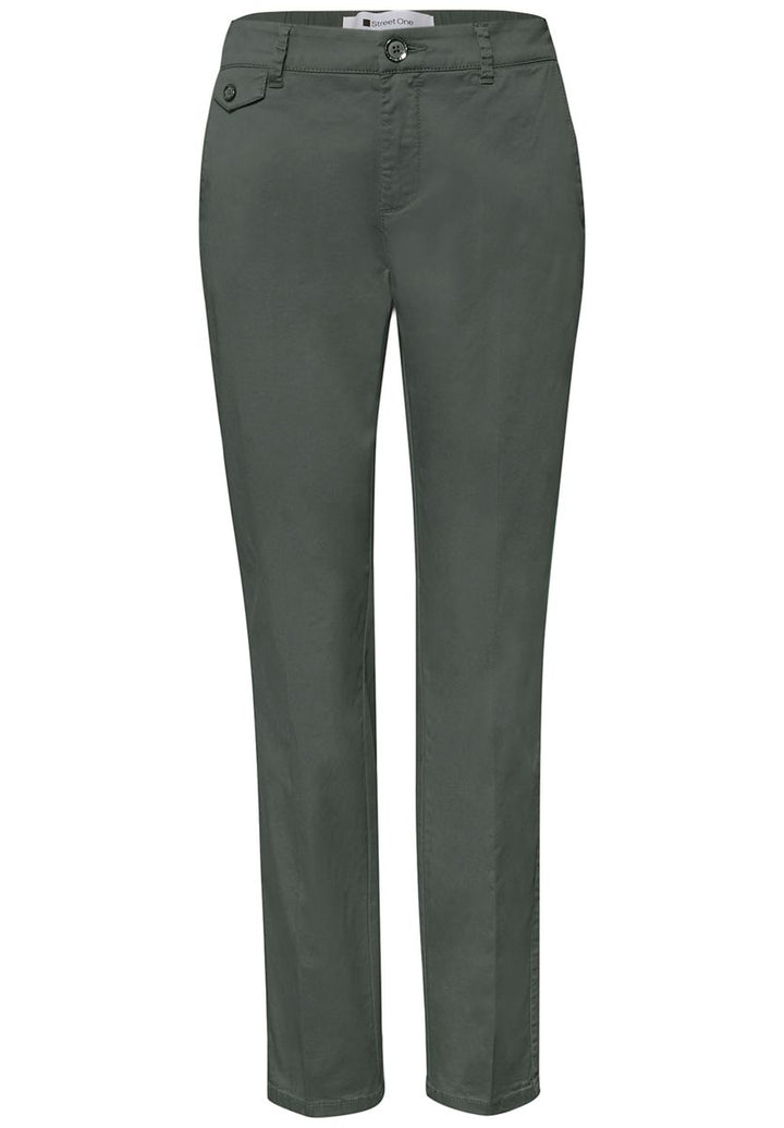 Chino im Casual Fit in softer Qualität