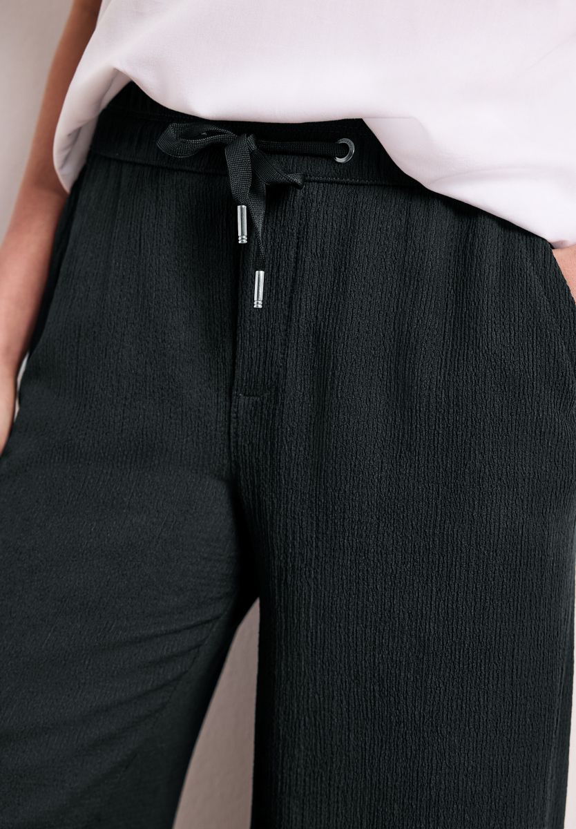 High Waist Wide Leg Hose im Casual Fit