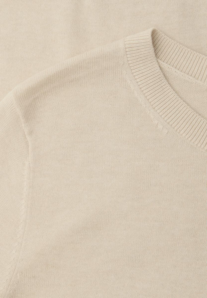 Kurzarm Pullover mit Rundhals