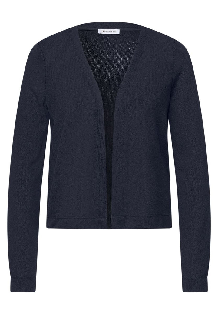 Langarm Jacke in offener Passform