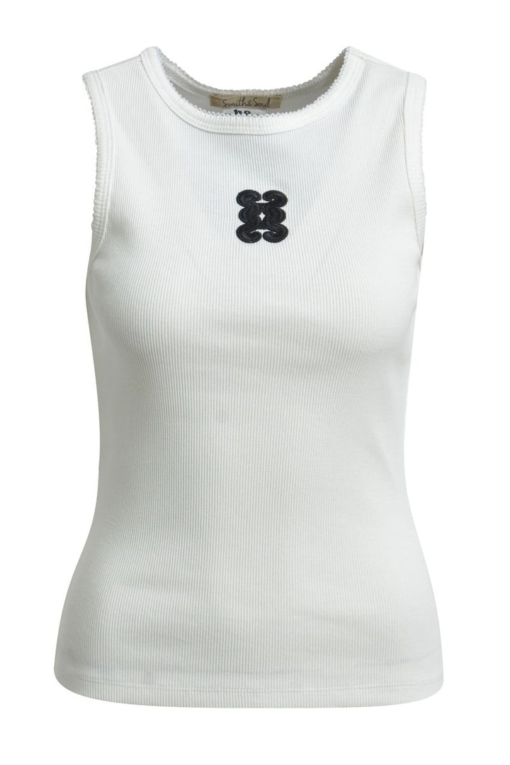 Fitted Rib Tanktop 3D Anagram