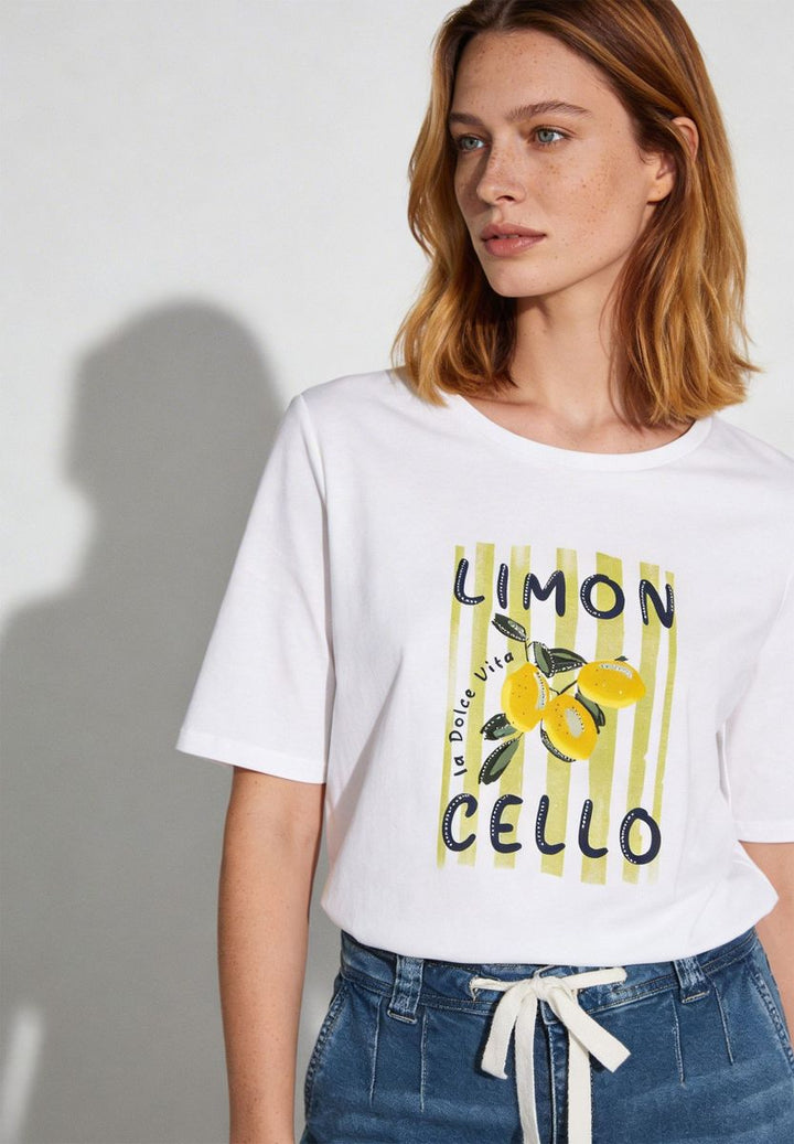 T-Shirt mit Frontprint