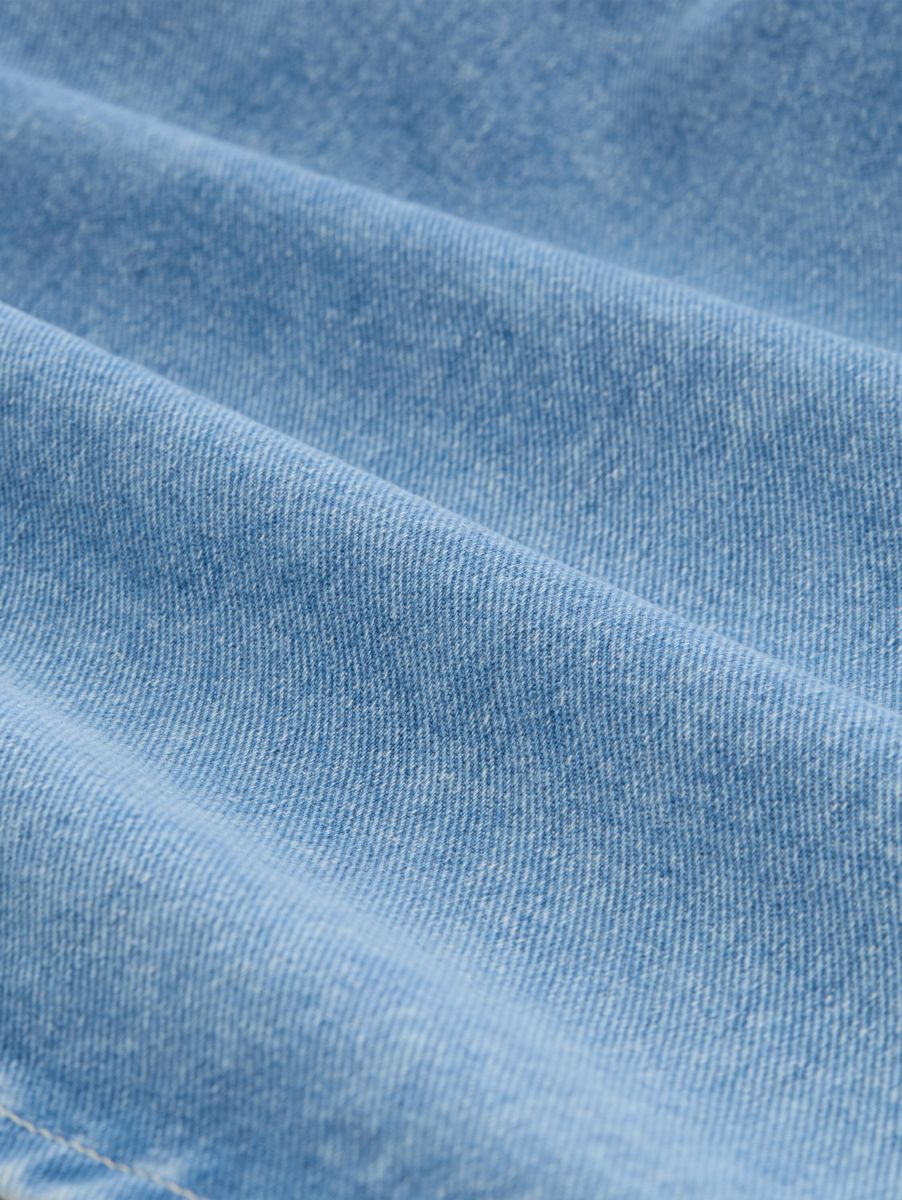 Jeans Skort in Wickel-Optik