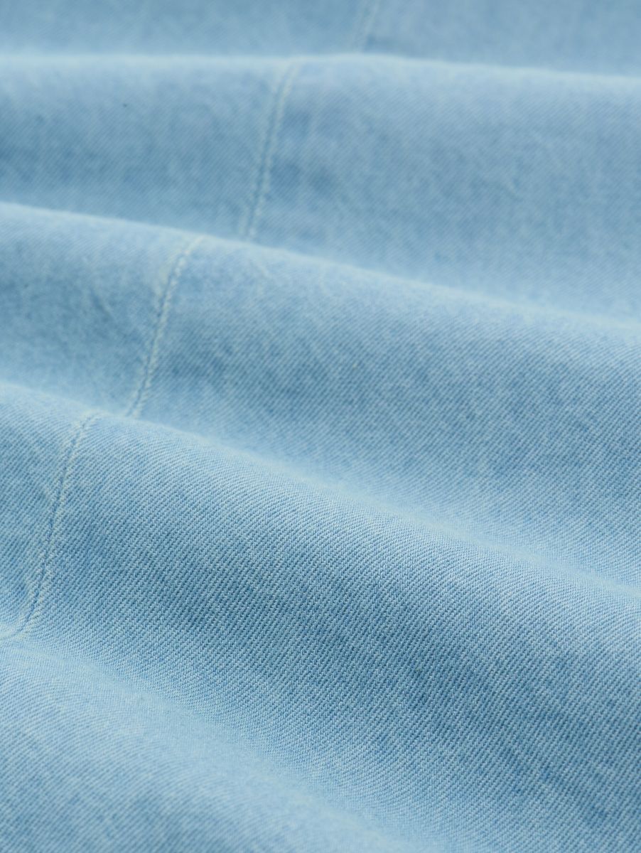 Mini-Jeanskleid mit Eingriffstaschen