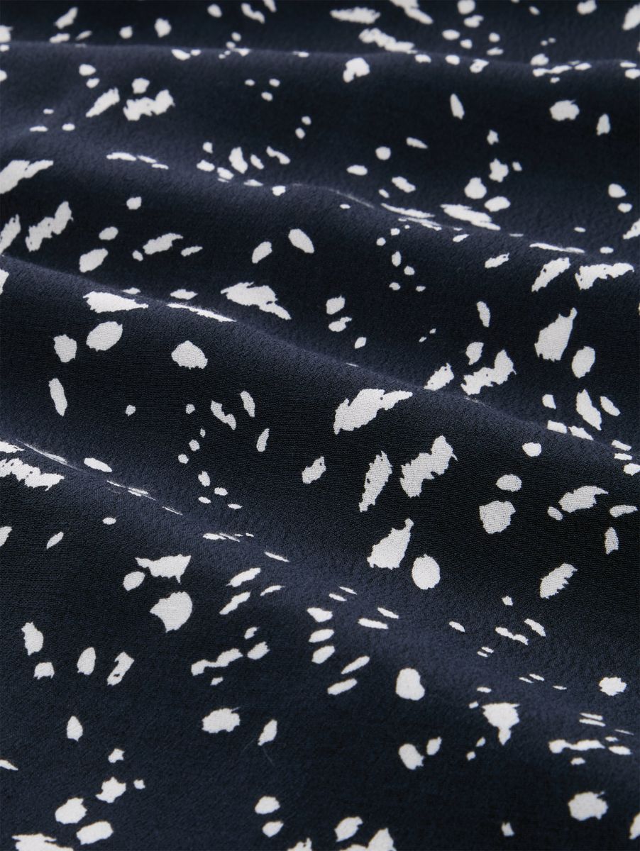 Midi-Kleid mit Muster