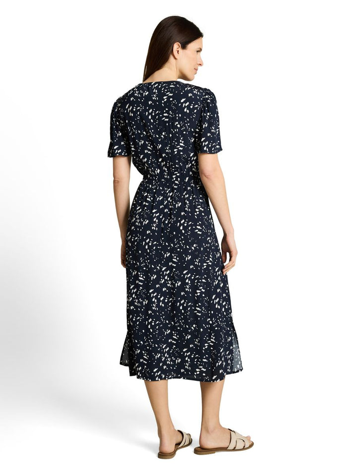 Midi-Kleid mit Muster