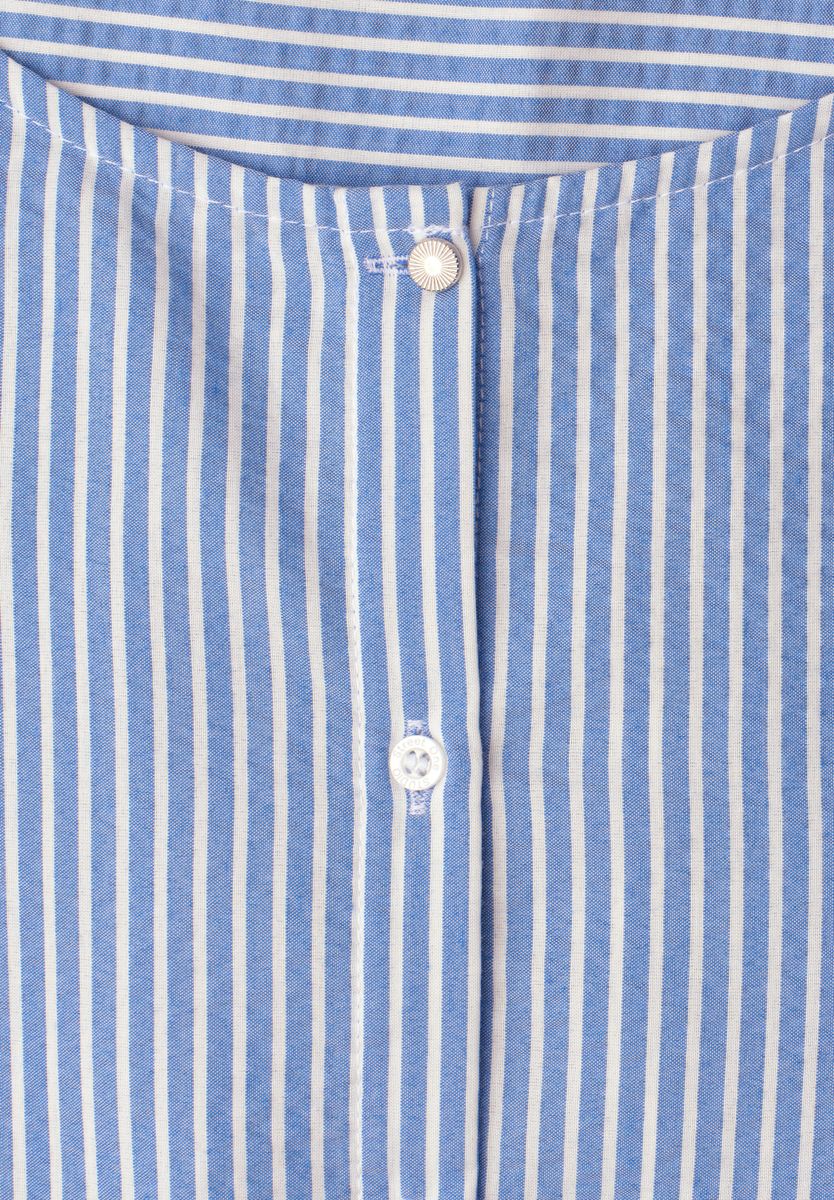 3/4-Arm Bluse in Seersuckerqualität