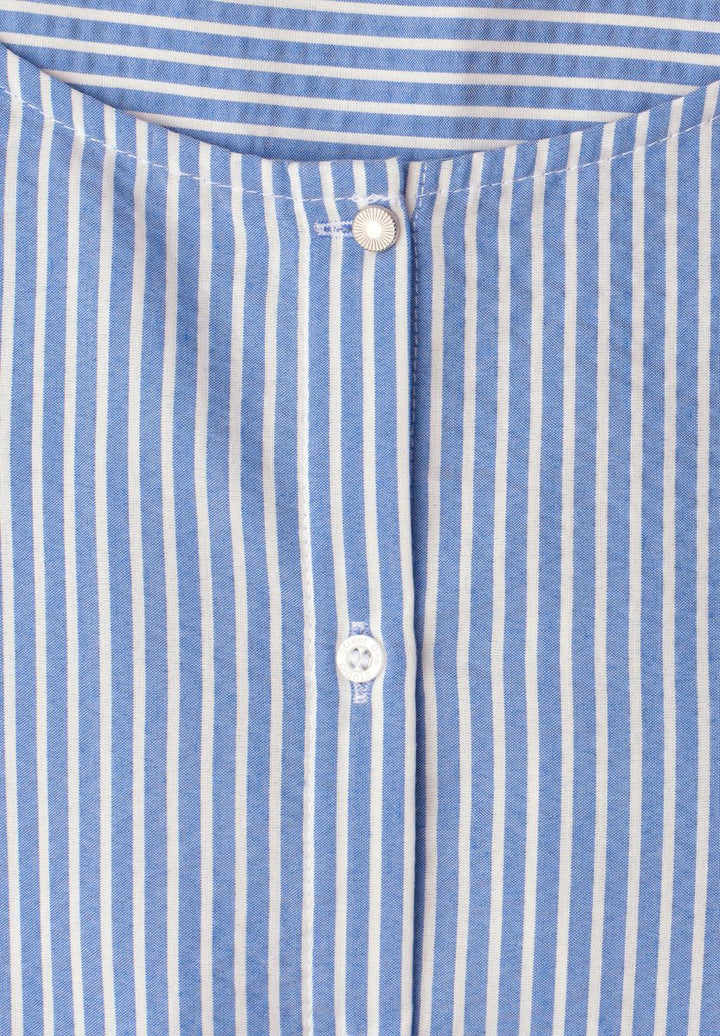 3/4-Arm Bluse in Seersuckerqualität