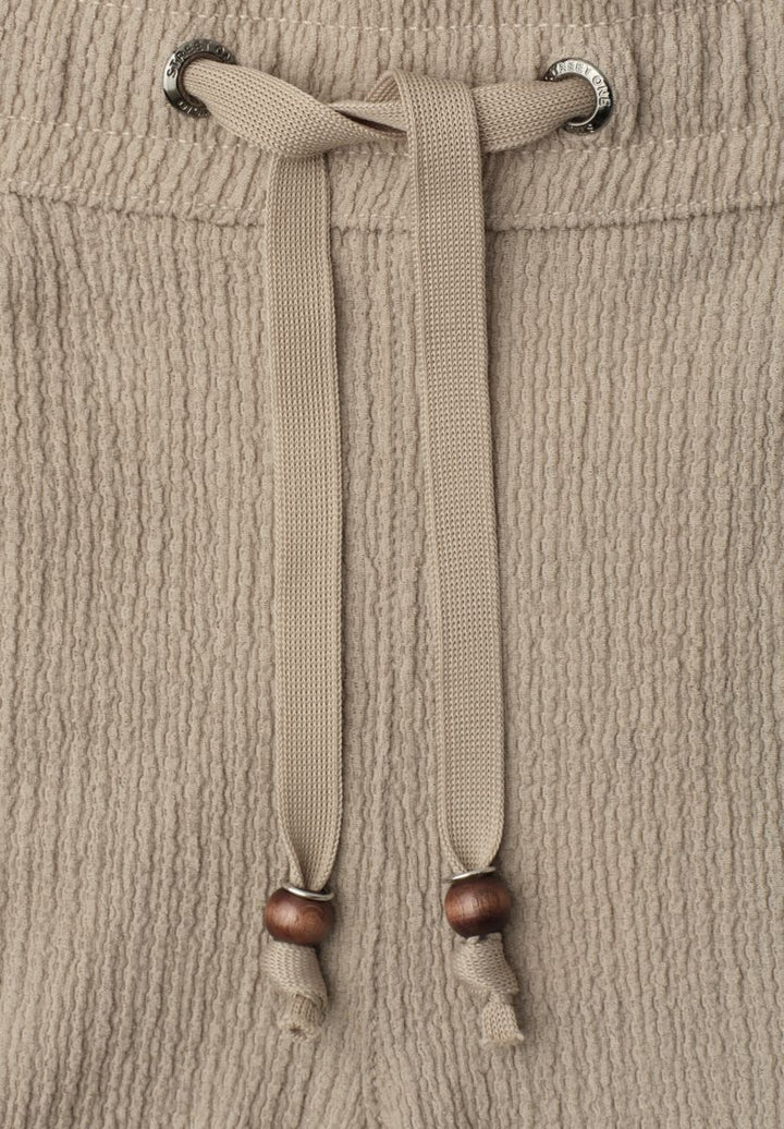 Wide Leg Hose in Crinkle Crash Struktur