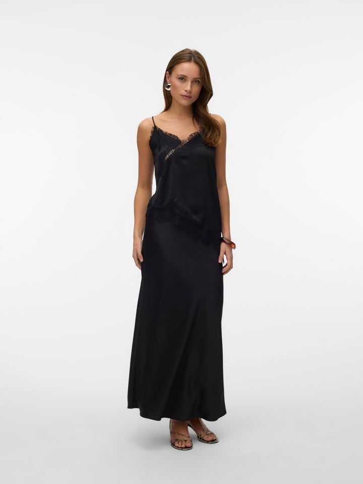 VMNOVI LACE SINGLET WVN NOOS