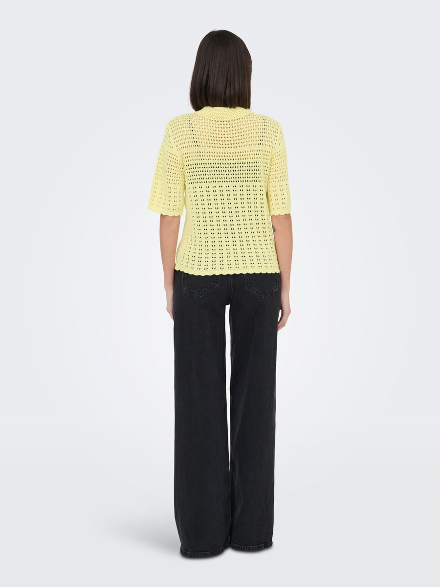 JDYROBIN 2/4 COLLAR CARDIGAN KNT NOOS