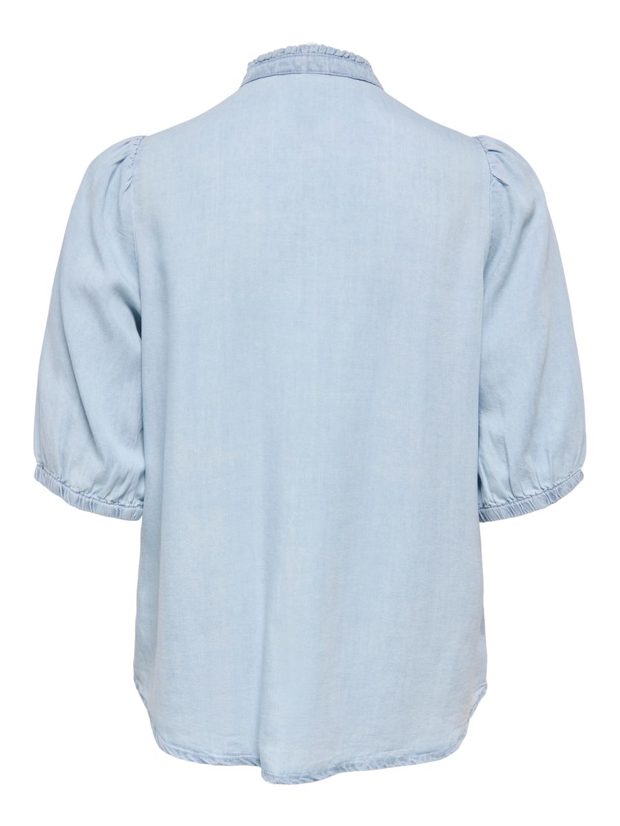ONLCHARIS LIFE 2/4 FRILL SHIRT WVN CC