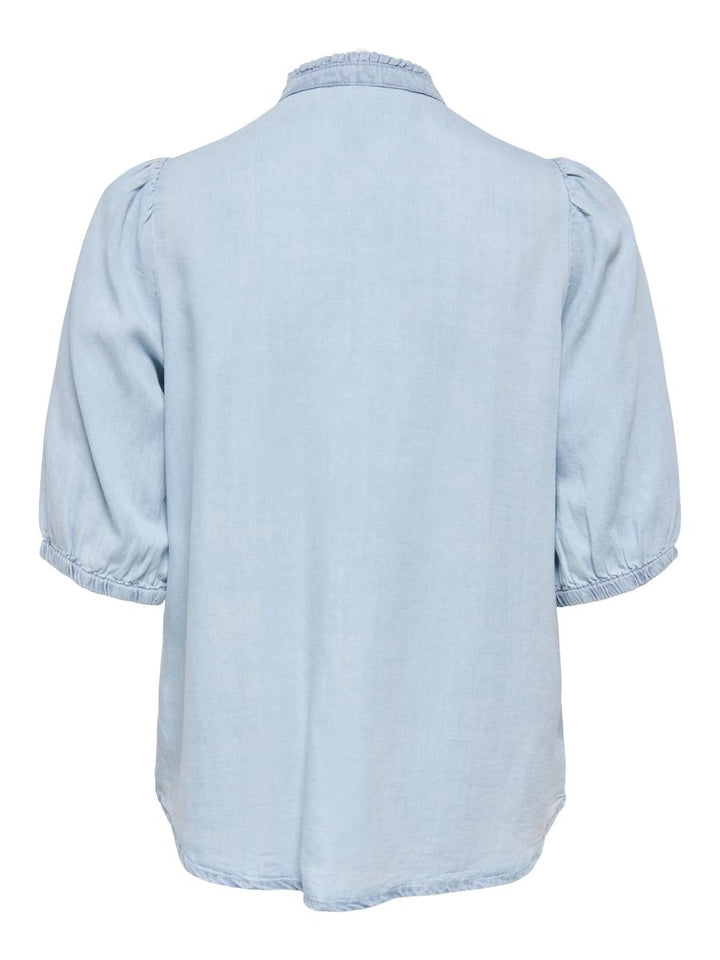 ONLCHARIS LIFE 2/4 FRILL SHIRT WVN CC