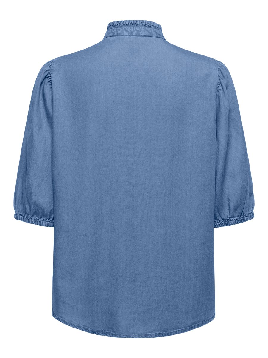 ONLCHARIS LIFE 2/4 FRILL SHIRT WVN CC