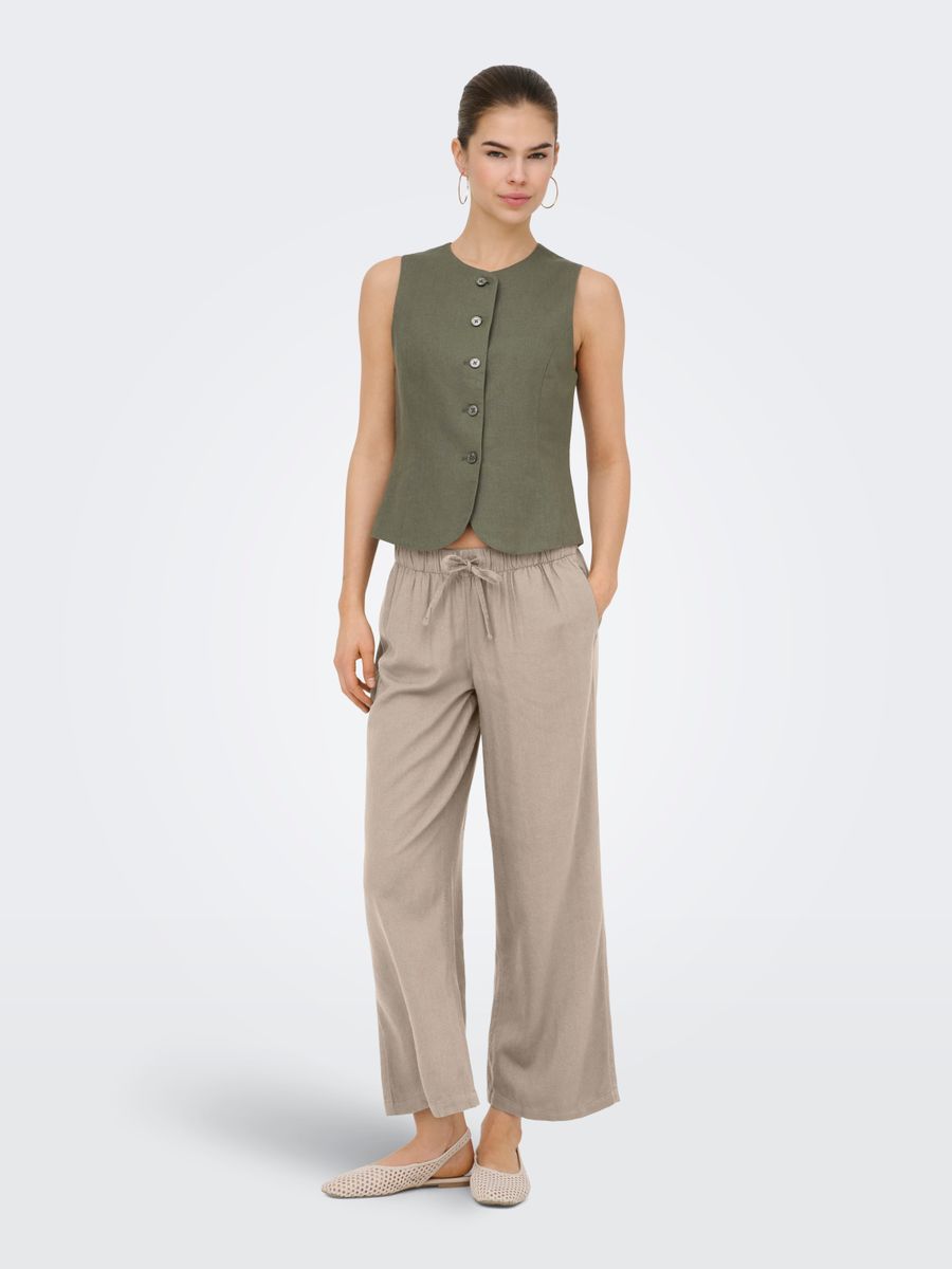 ONLGOA MW LIN BL PULL-UP CULOTTE CC PNT